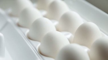 Güzel büyük kırsal taze yumurta karton yumurta kutusu tutucu