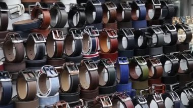renkli süet pantolon kemerleri dükkanı
