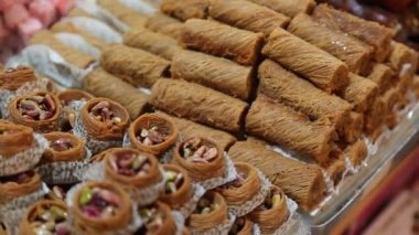 Istanbul'da lezzetli Türk baklava