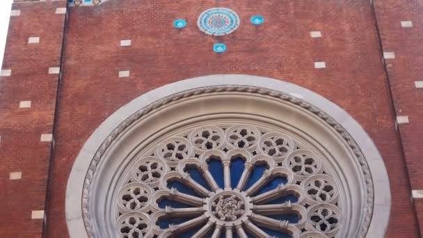 St. Anthony της Πάδοβας εκκλησία στην Κωνσταντινούπολη — Αρχείο Βίντεο