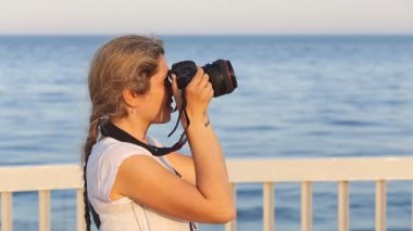 doğa fotoğrafçısı iş başında