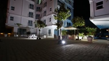 Türkiye'de geceleri bina beton