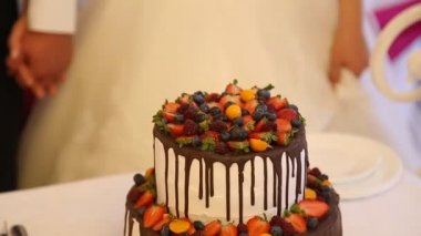 kesme düğün pastası