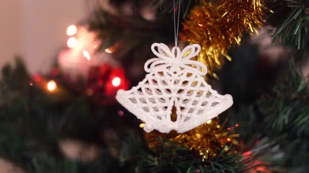 Cloche de Noël blanche 