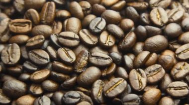 Kavrulmuş kahve çekirdeği.