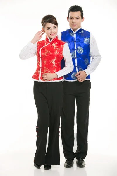 Pamuk Giyim ceket Çin Bayan Beyaz arka planda yastıklı