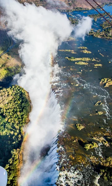 Victoria Falls and surrounding area in National park — Stock Photo, Image