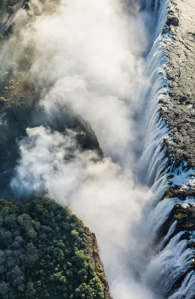 Victoria Falls and surrounding area in National park — Stock Photo, Image