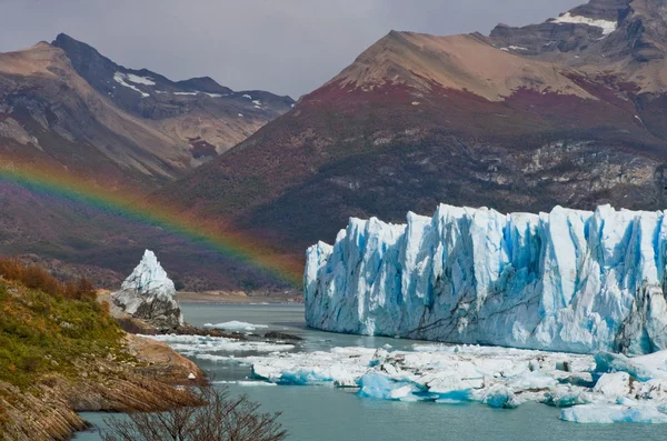 Arten von Gletschern und Eisbergen, Argentinien — Stockfoto