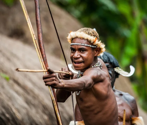 Hombre de la tribu Dani —  Fotos de Stock