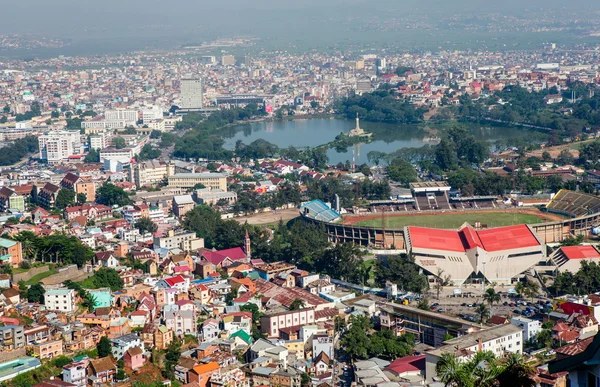 Légi panoráma-Antananarivo — Stock Fotó