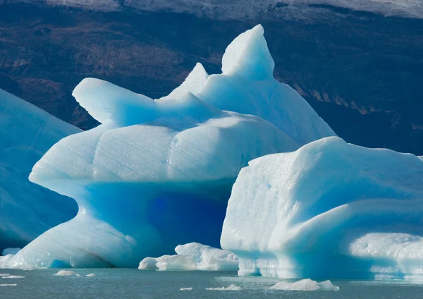 Blue ices of  glacier — Stock Photo, Image