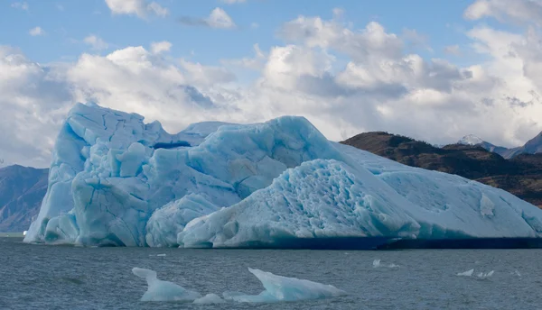 氷河の青氷 — ストック写真