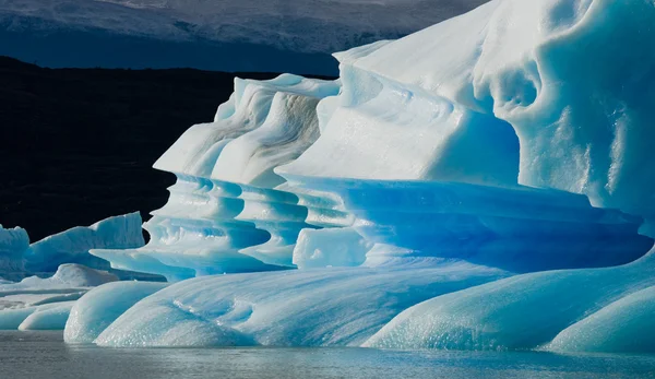 Hielos azules del glaciar —  Fotos de Stock