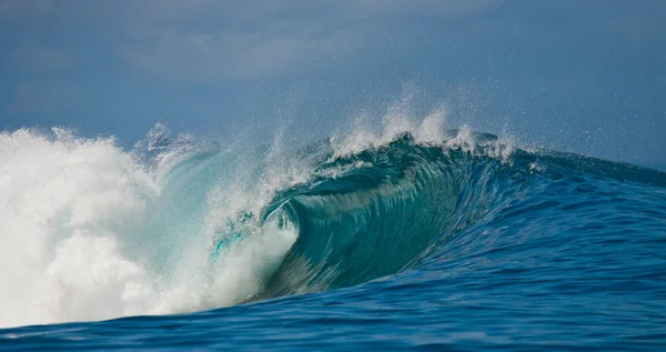 Onda azul do oceano — Fotografia de Stock