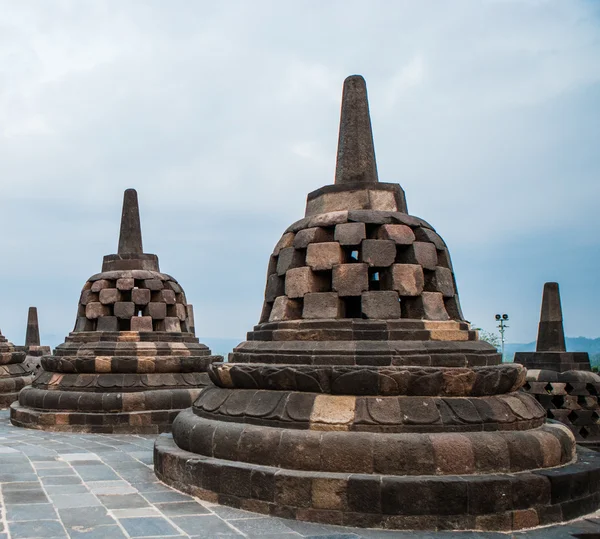 Stupa di Candi Borobudur — Stok Foto