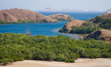 Okyanus Körfezi'nin güzel havadan görünümü