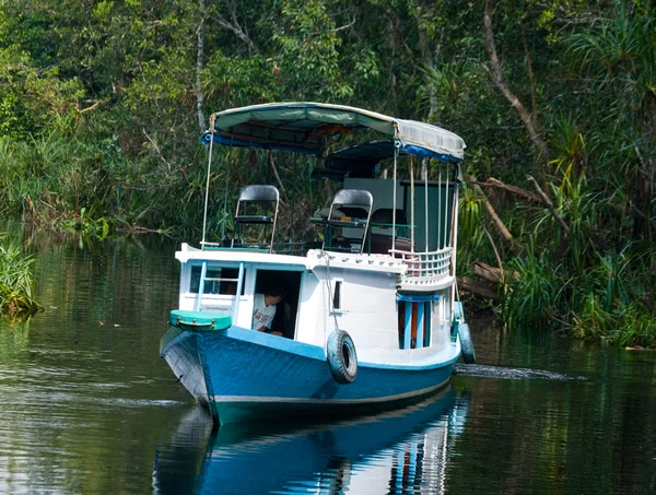 Little tourist boat — Stock Photo, Image