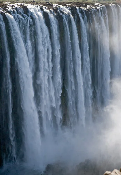 Dettaglio delle cascate d'acqua Victoria Falls . — Foto Stock