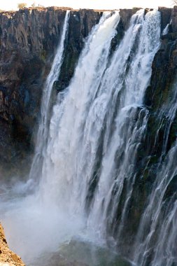 Ayrıntı düşen su Victoria Şelaleleri.