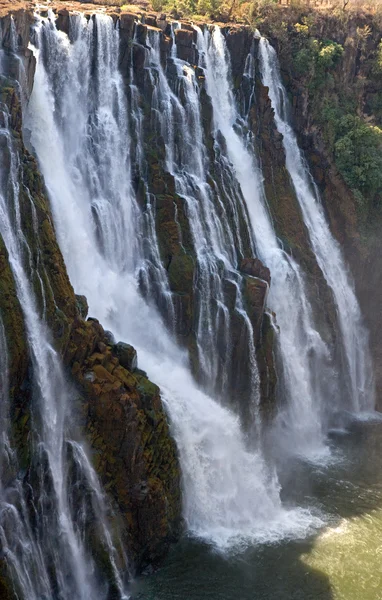 Detalhe de queda de água Victoria Falls . — Fotografia de Stock