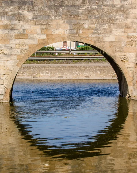 Detalj av bron arch — Stockfoto