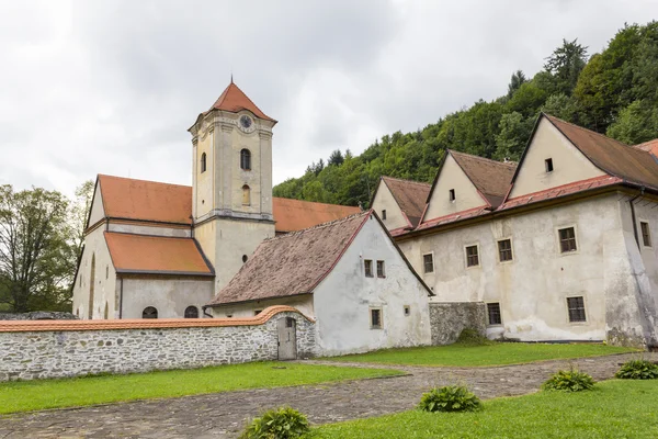 Red Monastery - the church of Saint Anthony, Slovakia — Stock Photo, Image