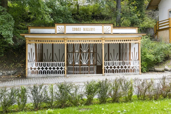 Antique water intake in Szczawnica, Poland — Stock Photo, Image