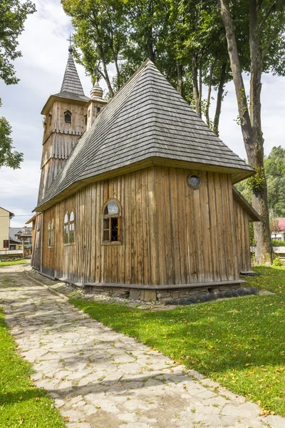 Historic church of Saint Catherine in Sromowce Nizne, Poland Stock Image