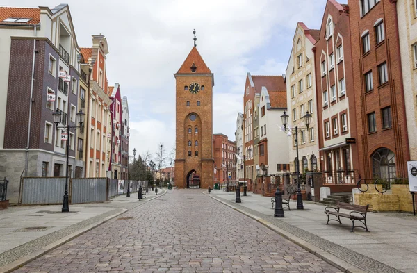 Markt Gate in Elblag, Polen — Stockfoto