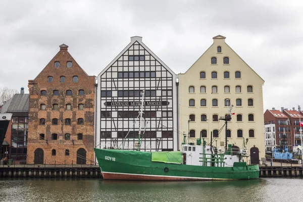 National Maritime Museum i Gdansk, Polen — Stockfoto