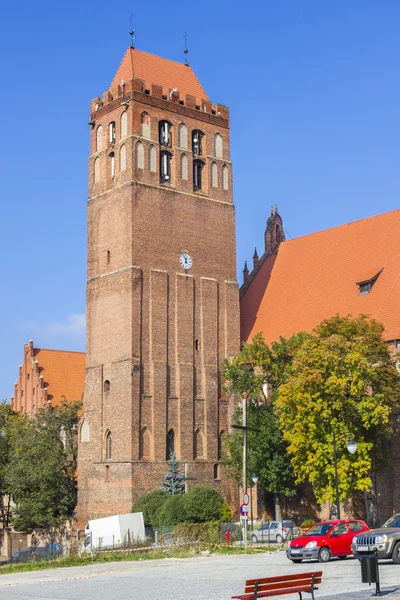 Teutonische Burg in Widzyn, Polen — Stockfoto
