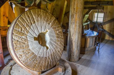 Antika fırtınasıdır yel değirmeni içinde