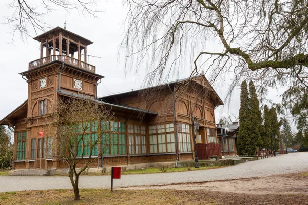 The historic pump room in Ciechocinek, Poland — Stock Photo, Image