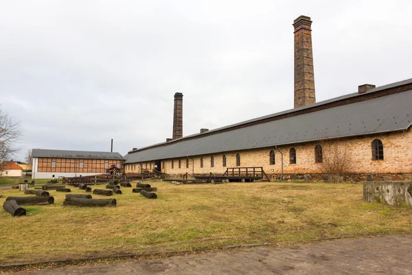 在 Ciechocinek，波兰历史盐厂 — 图库照片