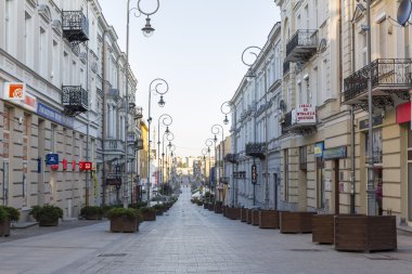 Henryka Sienkiewicza Street Kielce, Polonya Merkezi