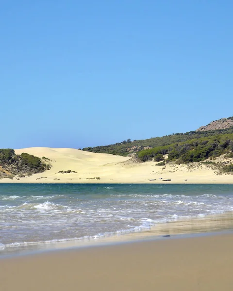 İspanya 'da Tarifa yakınlarında Bolonya' da plaj 