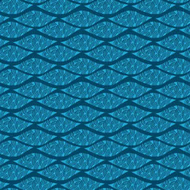 Dekoratif çizgi ile Seamless Modeli