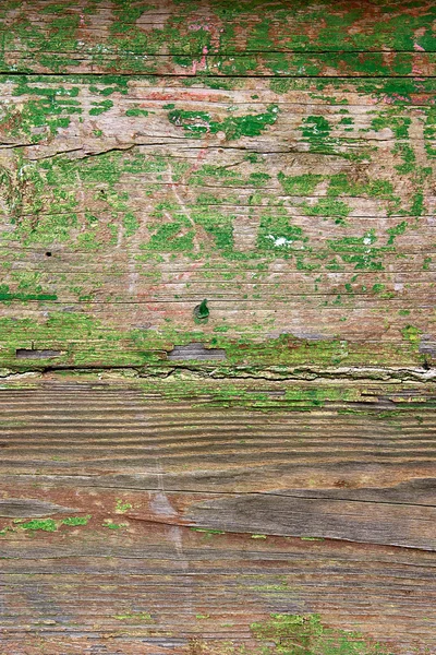 Стара вододанна стіна, біла зелена фарба як фон — стокове фото