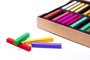 Tebeşir pastel görünümünü kapat.