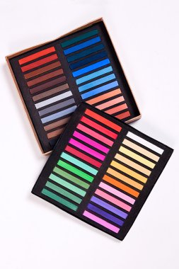 Tebeşir pastel görünümünü kapat.