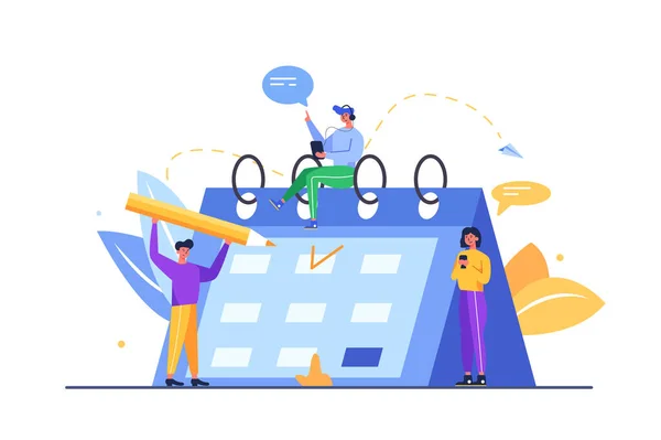 Bir grup işçi günlerce bir program yazıyor.