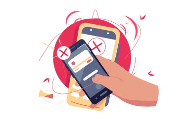 Akıllı telefondan yapılan ödemeler reddedildi