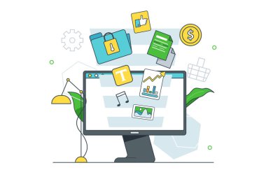 Bilgi bilgisayar ekranından çıkar