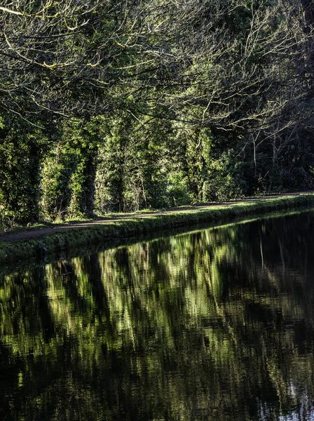 Ngiltere Hertfordshire Büyük Birlik Kanalı — Stok fotoğraf