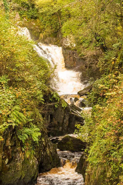 Trilha Cachoeira Ingleton Yorkshire Dales — Fotografia de Stock