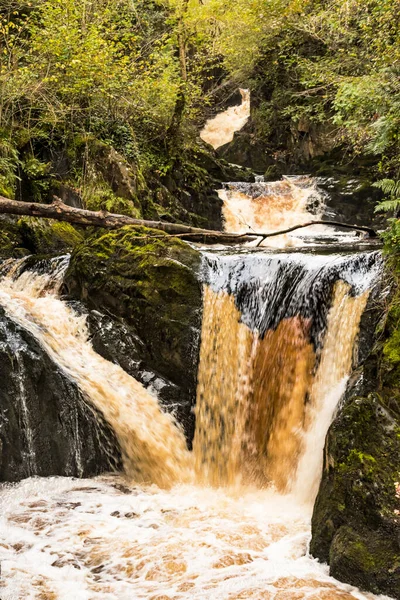 Waterfall Trail Ingleton Nello Yorkshire Dales — Foto Stock