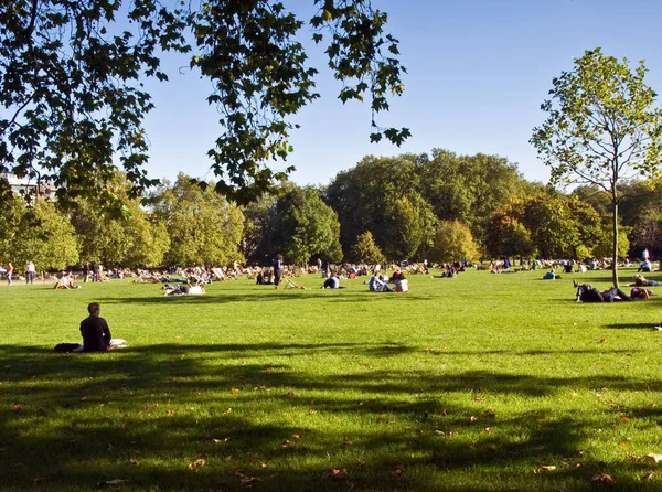 Green Park Centrala London Vår Europa — Stockfoto