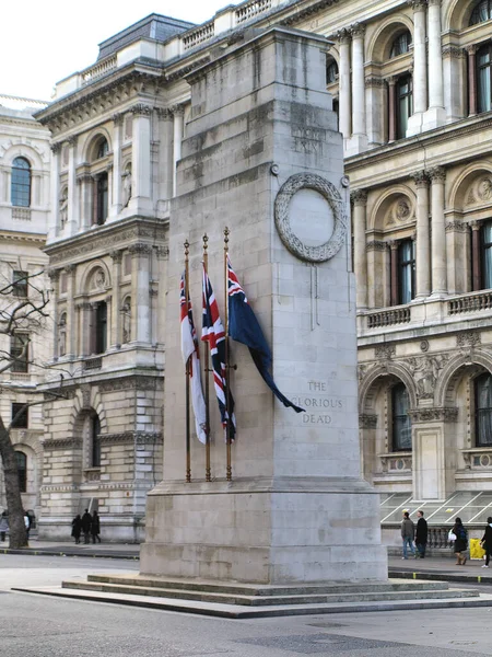 Het Gedenkteken Whitehall Aan Degenen Die Hun Leven Gaven Conflict — Stockfoto