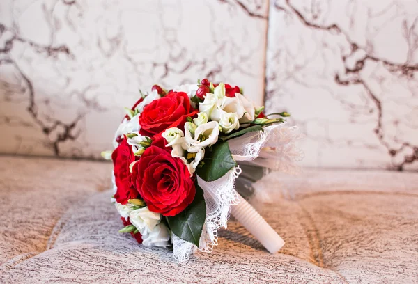 Primo piano del bouquet da sposa — Foto Stock